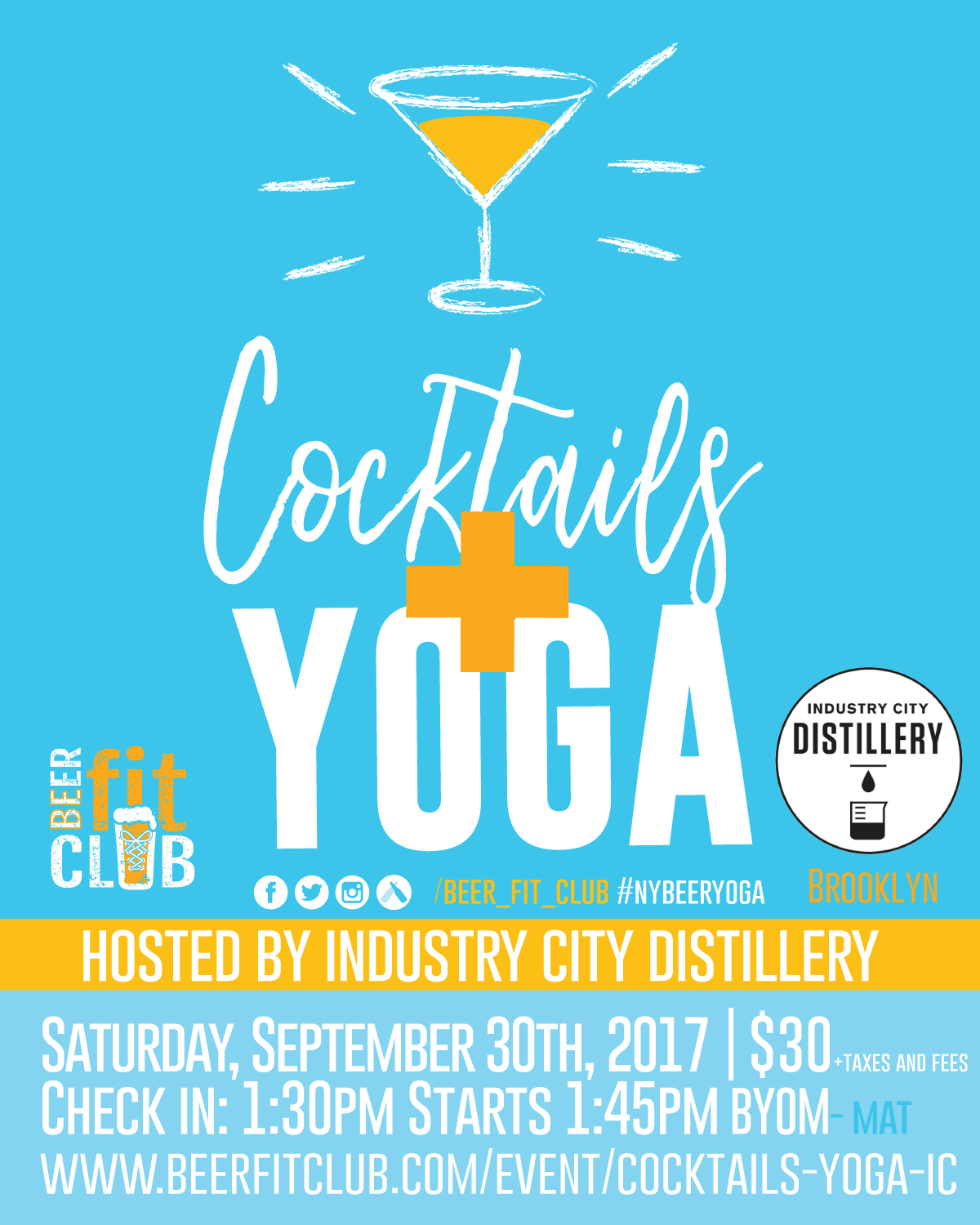 Cocktails + Yoga